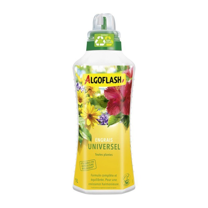 Engrais - ALGOFLASH - Universel - 1 L - UAB
