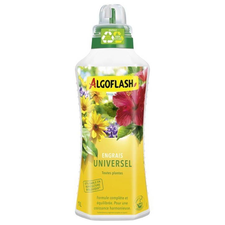 Engrais - ALGOFLASH - Universel - 1 L - UAB