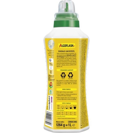Engrais - ALGOFLASH - Universel - 1 L - UAB