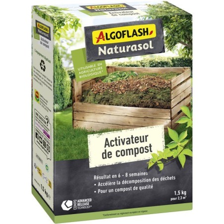 Activateur de compost - ALGOFLASH NATURASOL - 1,5 kg
