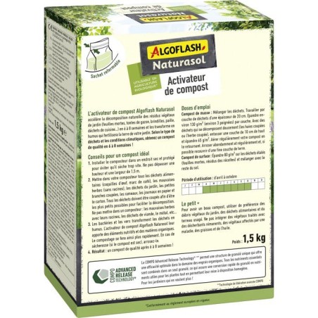 Activateur de compost - ALGOFLASH NATURASOL - 1,5 kg