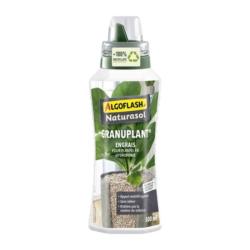 Engrais liquide - ALGOFLASH NATURASOL - Granuplant - 500 mL
