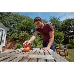 Ponceuse excentrique filaire - BLACK+DECKER - BEW210-QS - 230W - 125mm