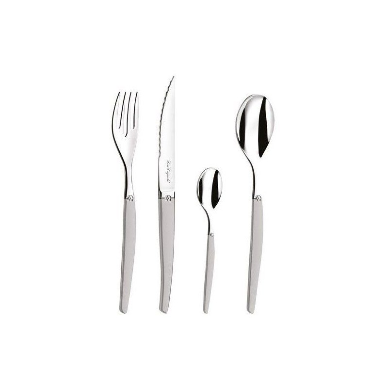 AMEFA Coffret de 24 couverts Gamme Jet - Argent