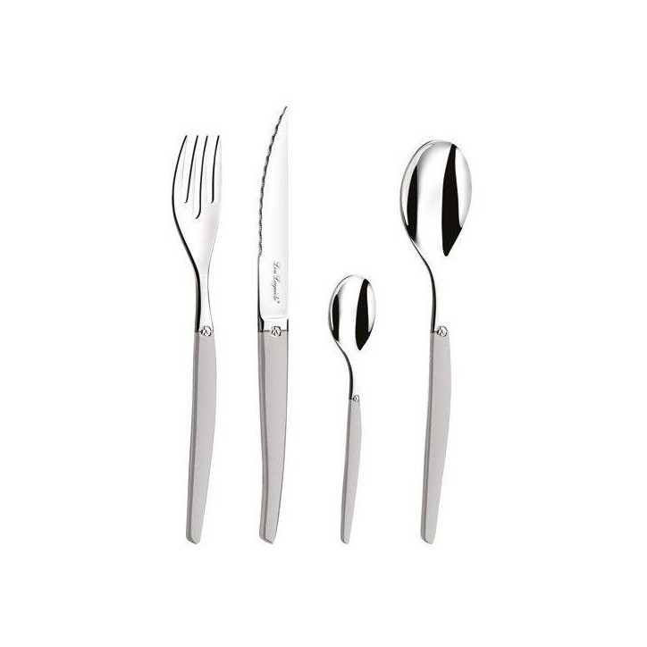 AMEFA Coffret de 24 couverts Gamme Jet - Argent