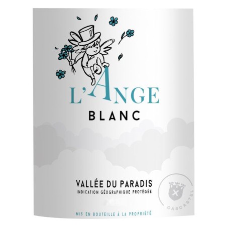 L'Ange Blanc 2025 Vallée du Paradis - Vin blanc de Languedoc
