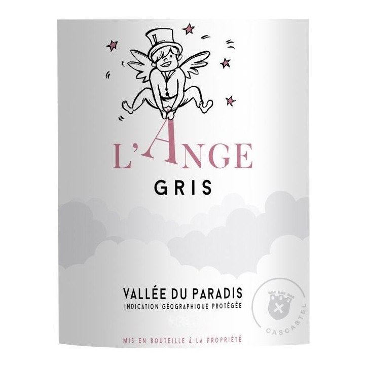 L'Ange Gris 2025 Vallée du Paradis - Vin rosé de Languedoc