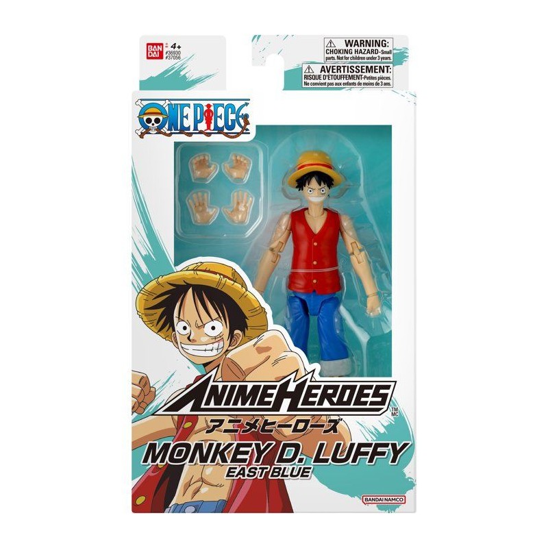 Figurine articulée Anime Heroes - Bandai - One Piece - Luffy East Blu