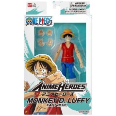 Figurine articulée Anime Heroes - Bandai - One Piece - Luffy East Blu