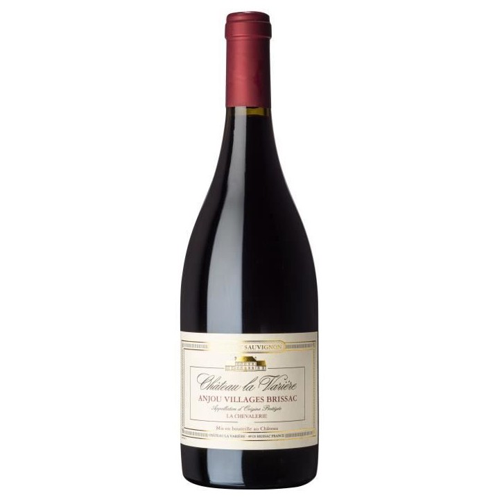 Château la Variere La Chevalierie 2017 Anjou Villages Brissac - Vin rouge de la Loire