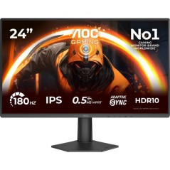 Écran PC Gamer - AOC - 23,8 - Full HD - 180 Hz - IPS - 0,5 ms - HDR10