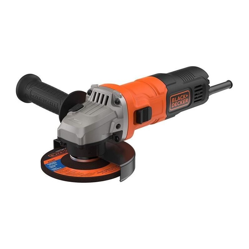 Meuleuse d'angle filaire - BLACK+DECKER - BEG010-QS - 710W - 115mm