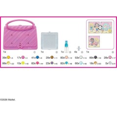 La mallette de Barbie - Aquabeads - 35145 - Perles qui collent avec de l'eau, loisir créatif pour enfant