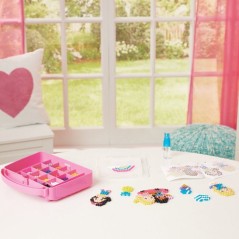 La mallette de Barbie - Aquabeads - 35145 - Perles qui collent avec de