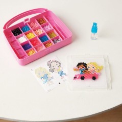 La mallette de Barbie - Aquabeads - 35145 - Perles qui collent avec de