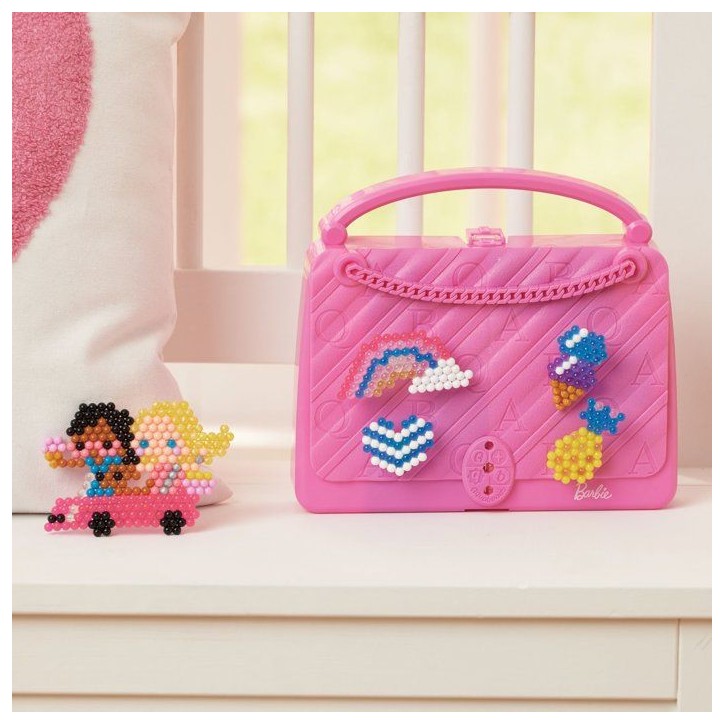 La mallette de Barbie - Aquabeads - 35145 - Perles qui collent avec de l'eau, loisir créatif pour enfant La mallette de Barbie - Aquabeads - 35145 - Perles qui collent avec de l'eau, loisir créatif pour enfant