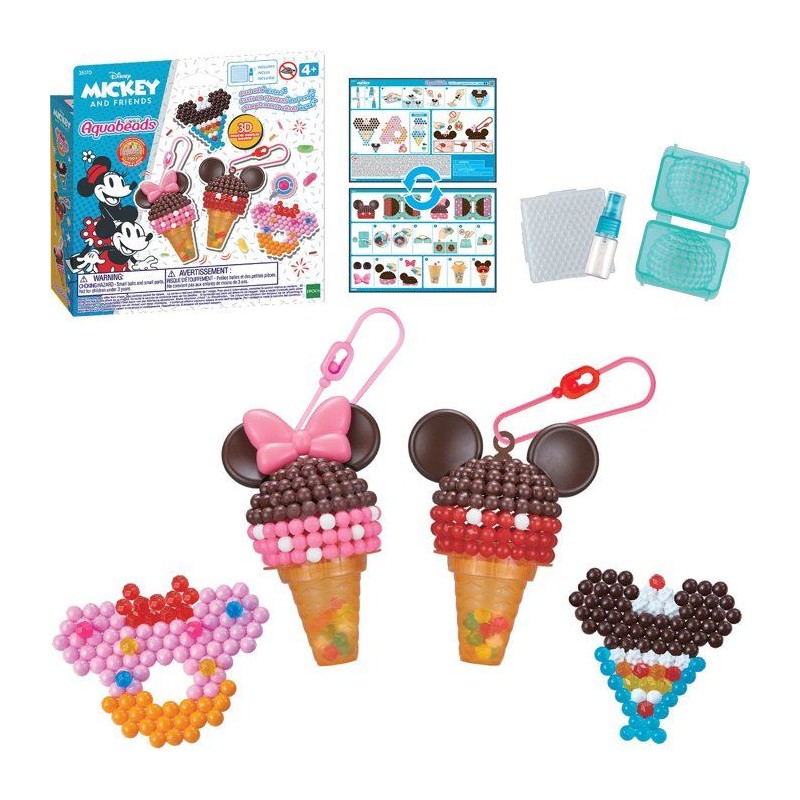 Le coffret des glaces Mickey - Aquabeads - 35170 - Perles qui collent