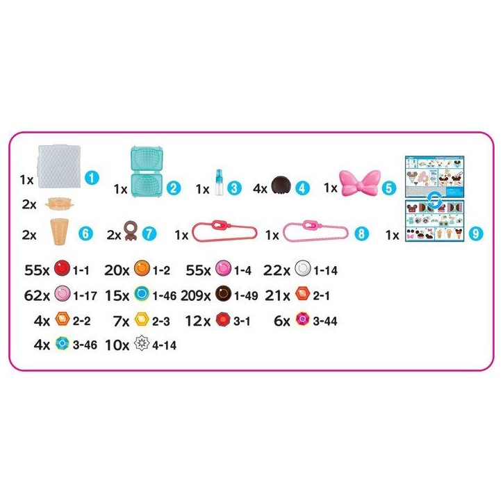 Le coffret des glaces Mickey - Aquabeads - 35170 - Perles qui collent avec de l'eau, loisir créatif pour enfant Le coffret des glaces Mickey - Aquabeads - 35170 - Perles qui collent avec de l'eau, loisir créatif pour enfant