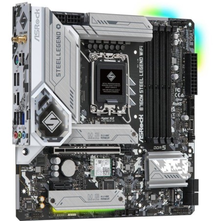 Carte mere - ASROCK - B760M Steel Legend WiFi - Socket LGA1700 - DDR5