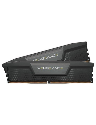 Mémoire RAM - CORSAIR - Vengeance DDR5 - 32GB 2x16GB DIMM - 5200MT/s - Optimisé pour AMD - Unbuffered - 1.25V - Noir