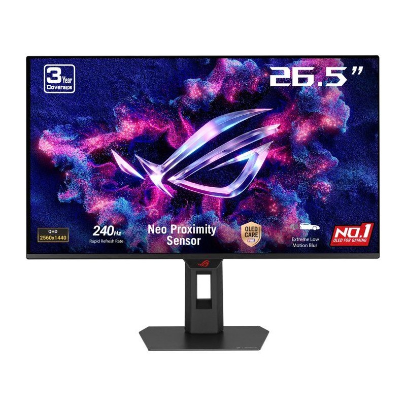 Ecran PC Gamer - ASUS - 26.5 - WQHD - 240Hz - QD-OLED - 0.03ms - XG27A