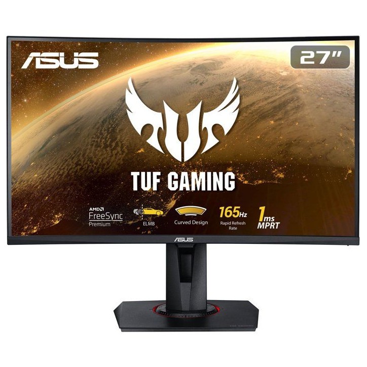 Ecran PC Gamer Incurvé - ASUS - 27 - Full HD 1920x1080 - 165Hz - VA - 1ms - VG27VQ