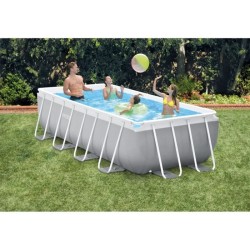 Kit Piscine hors sol tubulaire INTEX - Pris Frame - 400 x 200 x 100 cm