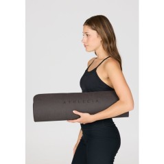 Tapis de Yoga - ATHLECIA - KESHA - L 133 x l 61 cm - TPE - Chocolat