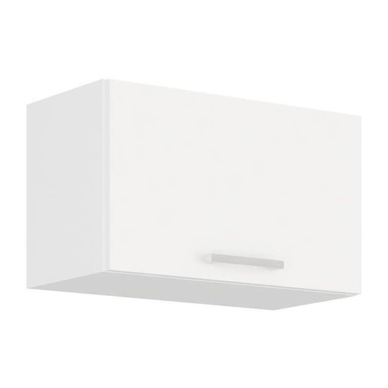 ATLAS Meuble hotte - Décor blanc - L60 x P31 x H72 cm
