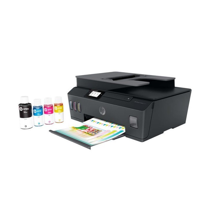 Imprimante Multifonction - HP - Smart Tank 655 – Wi-Fi et Bluetooth - Réservoir d'encre – Couleurs