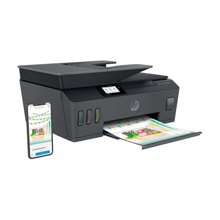 Imprimante Multifonction - HP - Smart Tank 655 – Wi-Fi et Bluetooth - Réservoir d'encre – Couleurs