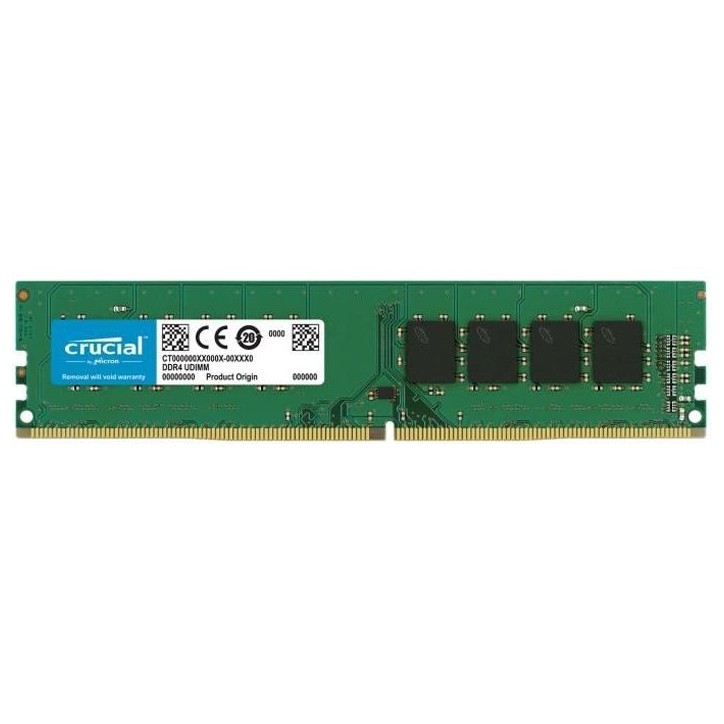 CRUCIAL DDR4 8 Go 3200 MHz CL22 CRUCIAL DDR4 8 Go 3200 MHz CL22