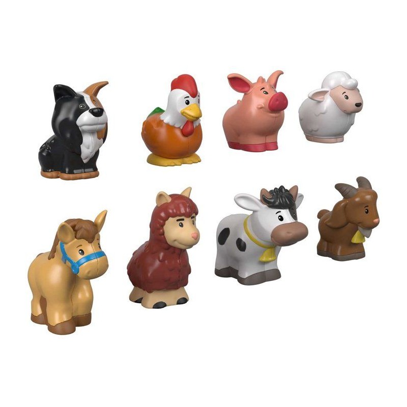 Coffret figurines - FISHER-PRICE - Little People Animaux GFL21 - 8 fig