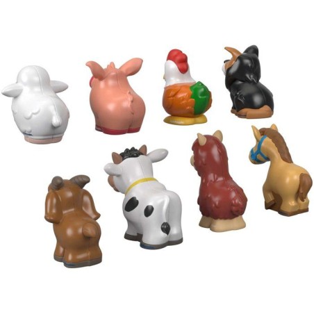 Coffret figurines - FISHER-PRICE - Little People Animaux GFL21 - 8 figurines - Ferme