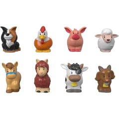 Coffret figurines - FISHER-PRICE - Little People Animaux GFL21 - 8 fig