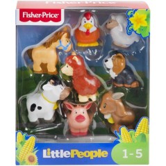 Coffret figurines - FISHER-PRICE - Little People Animaux GFL21 - 8 fig