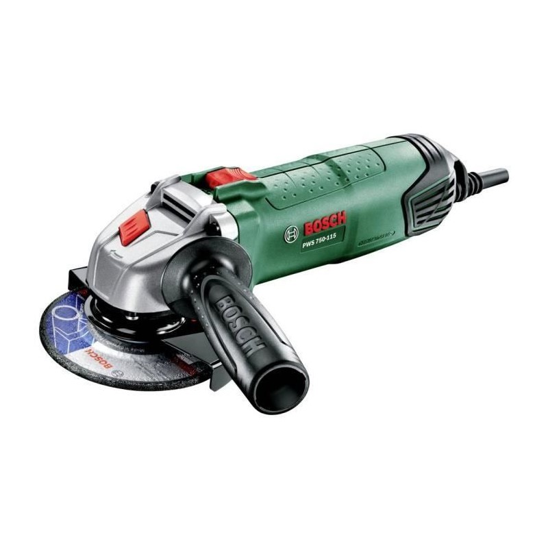 Meuleuse d'angle - BOSCH - UniversalGrind 750-125 - 750 W - 125 mm - F