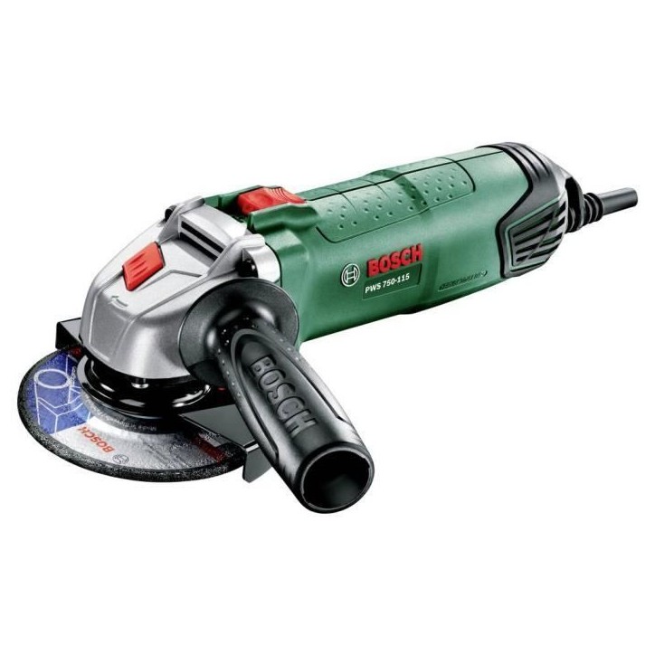 Meuleuse d'angle - BOSCH - UniversalGrind 750-125 - 750 W - 125 mm - Filaire