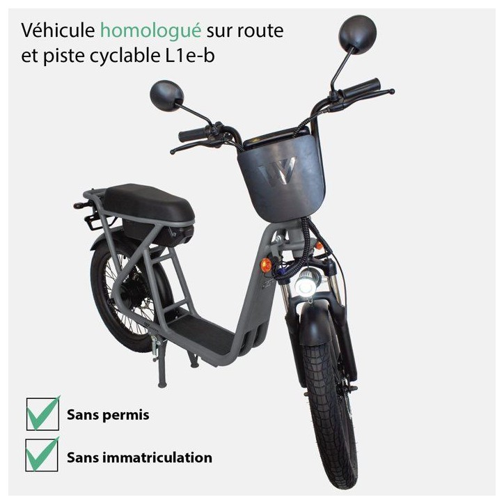 Trottinette électrique - WISPEED - WIMOB Plus - Gris Trottinette électrique - WISPEED - WIMOB Plus - Gris