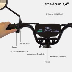 Trottinette électrique - WISPEED - WIMOB Plus - Gris