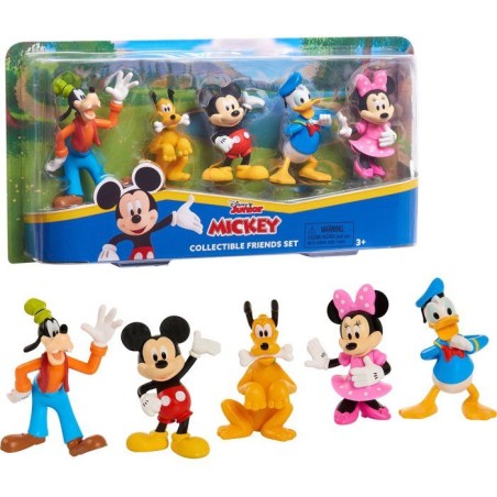 Coffret 5 figurines - DISNEY - Mickey - Non articulées - 7,6 cm - Des