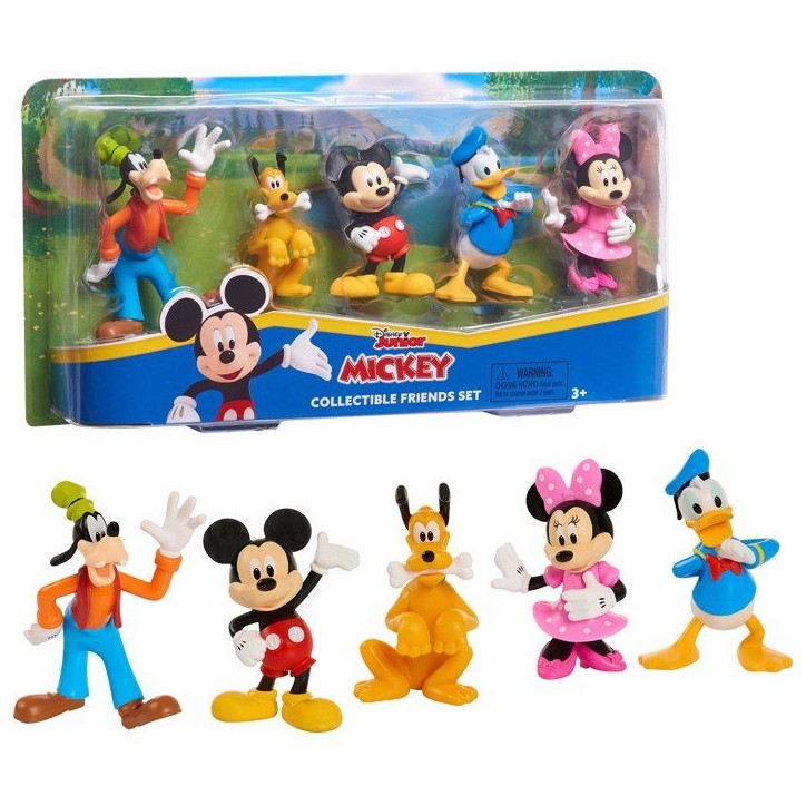 Coffret 5 figurines - DISNEY - Mickey - Non articulées - 7,6 cm - Des 3 ans Coffret 5 figurines - DISNEY - Mickey - Non articulées - 7,6 cm - Des 3 ans