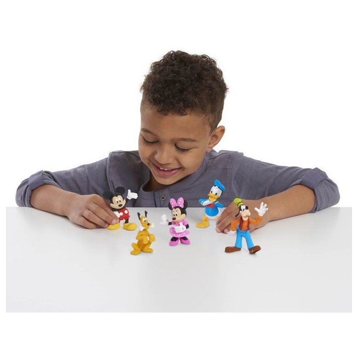 Coffret 5 figurines - DISNEY - Mickey - Non articulées - 7,6 cm - Des 3 ans Coffret 5 figurines - DISNEY - Mickey - Non articulées - 7,6 cm - Des 3 ans