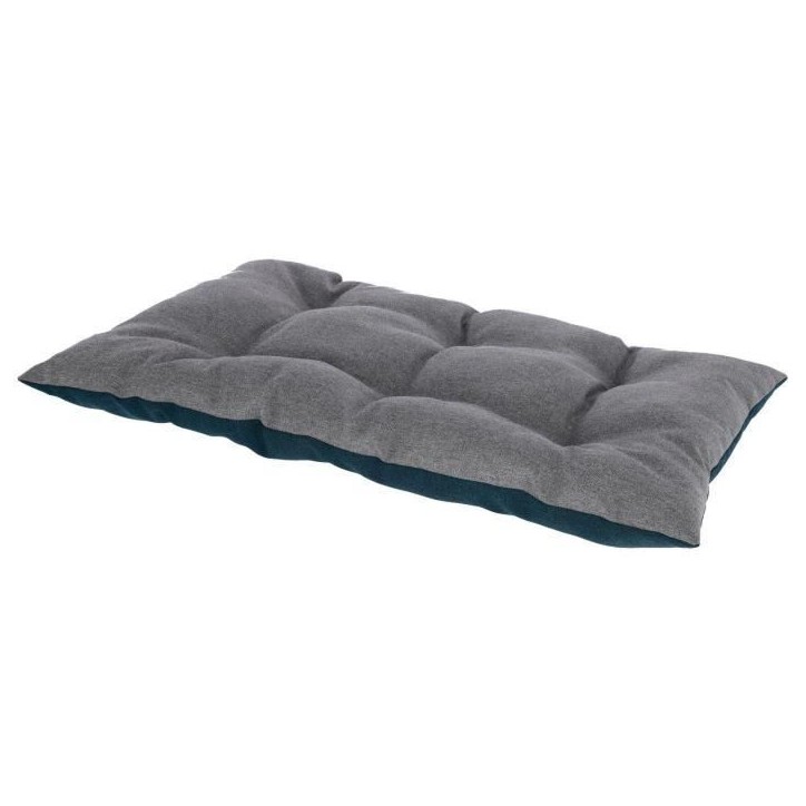 KERBL - Matelas de sol réversible L - 75 x 115 cm - Coussin ELY - Gris/petrol - - KERBL - Matelas de sol réversible L - 75 x 115 cm - Coussin ELY - Gris/petrol - -