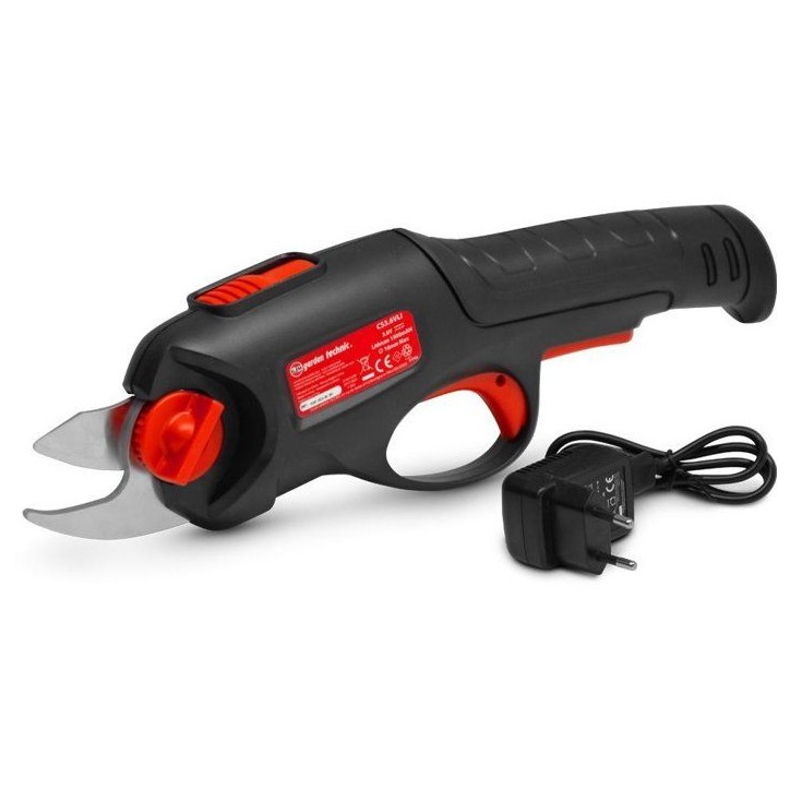 Sécateur rechargeable - Elem Garden - CS3.6VLI - 3.6 V - 1.5 Ah - Inclus une batterie intégrée + chargeur Sécateur rechargeable - Elem Garden - CS3.6VLI - 3.6 V - 1.5 Ah - Inclus une batterie intégrée + chargeur