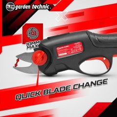 Sécateur rechargeable - Elem Garden - CS3.6VLI - 3.6 V - 1.5 Ah - Inc