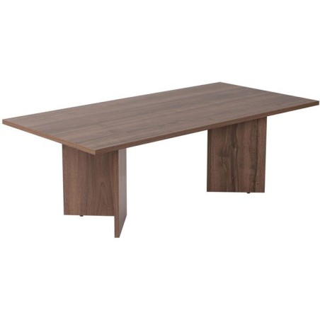 Table basse - SABIN - Venezia Walnut - Rectangulaire - Panneaux mélam