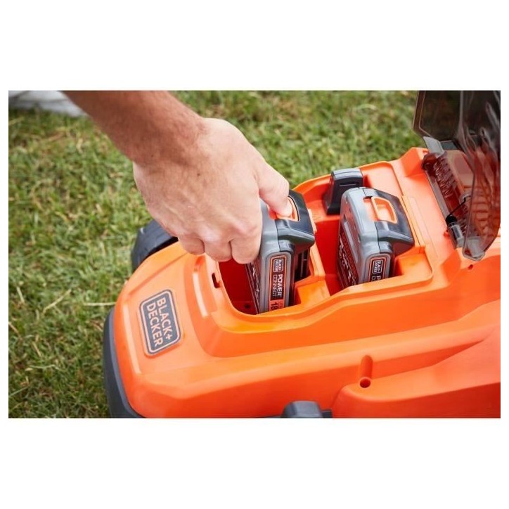 Tondeuse électrique sans fil - BLACK&DECKER - BCMW3318N-XJ - 18V - 33cm de coupe - Sans batterie Tondeuse électrique sans fil - BLACK&DECKER - BCMW3318N-XJ - 18V - 33cm de coupe - Sans batterie