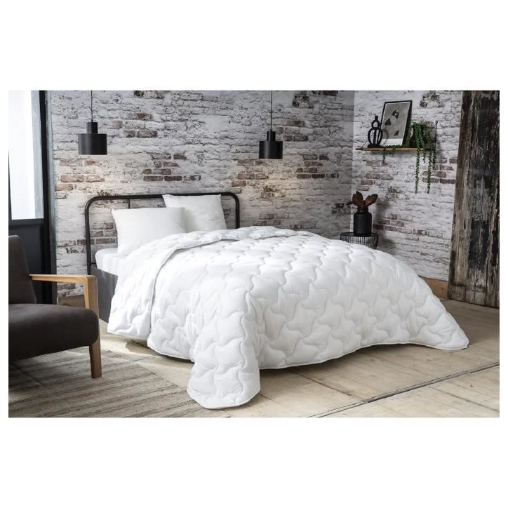 ABEIL Couette chaude Douceur Absolue 220x240 cm blanc ABEIL Couette chaude Douceur Absolue 220x240 cm blanc