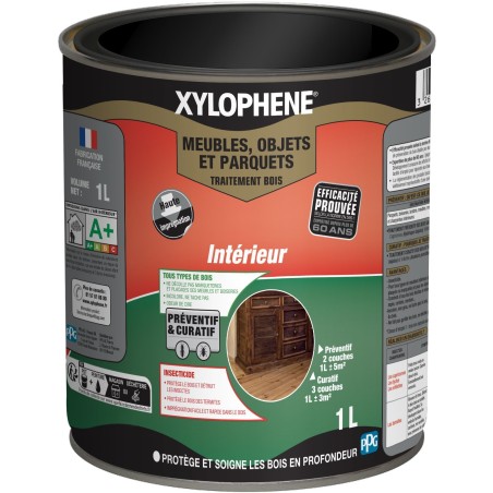 Traitement meubles, objets & parquets - Incolore - Xylophene - 1L
